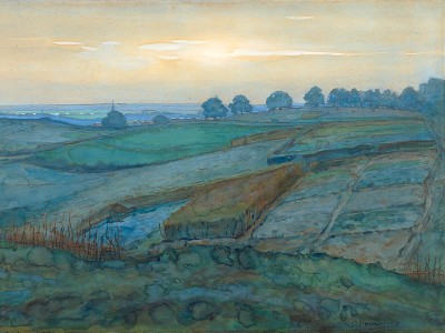 puzzle model Landscape near Arnhem