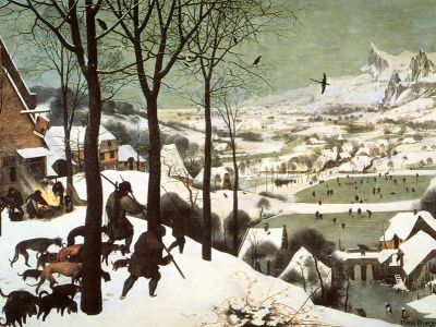 puzzle model The Hunters in the Snow