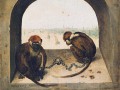 thumbnail Two chained monkeys