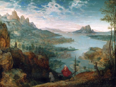 puzzle model Landscape with the Flight into Egypt
