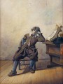 thumbnail A Young Student at His Desk: Melancholy