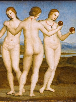 puzzle model Three Graces