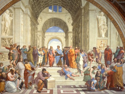 puzzle model The School of Athens (Diogenes in the Centre)