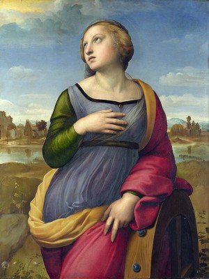 puzzle model Saint Catherine of Alexandria