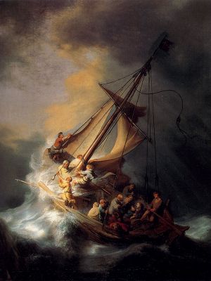 puzzle model Le Christ dans la tempête sur la mer de Galilée