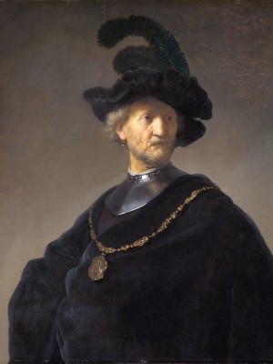 puzzle model Old Man with a Gold Chain