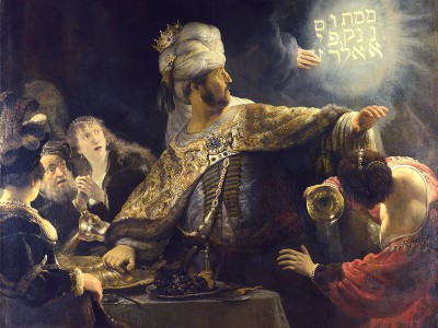 puzzle model Belshazzar's Feast