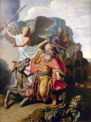 puzzle model Balaam and his Ass