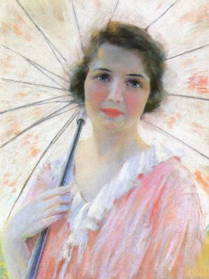 puzzle model Lady With a Parasol