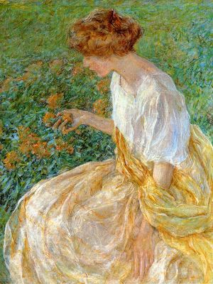 puzzle model The Artist's Wife in the Garden