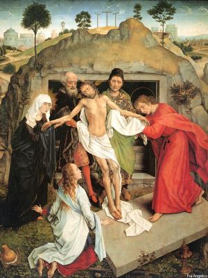 puzzle model Lamentation of Christ