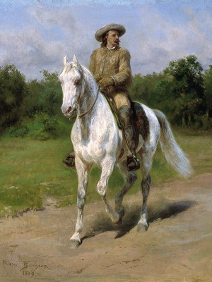 puzzle model Colonel William F. Cody (Buffalo Bill)