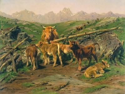 puzzle model Le Sevrage des veaux