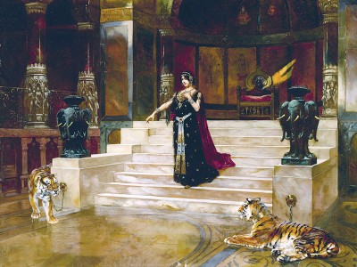 puzzle model Salome and The Tigers