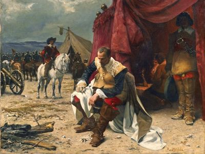 puzzle model Wallenstein's Camp