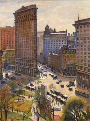 puzzle model The Flatiron Building