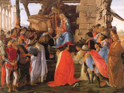 puzzle model Adoration of The Magi