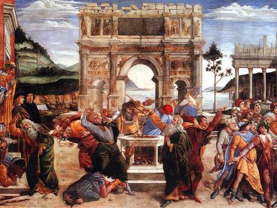 puzzle model The Punishment of The Sons of Korah