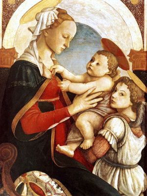 puzzle model Madonna And Child With An Angel