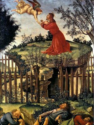 puzzle model Praying in the Garden of Gethsemane