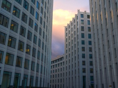 puzzle model Landscape of towers