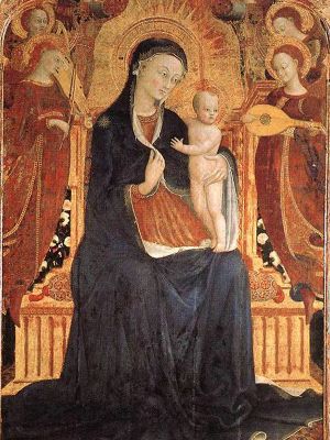 puzzle model Virgin And Child Adored by Six Angels