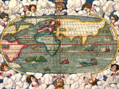 puzzle model A Universal Map of the World