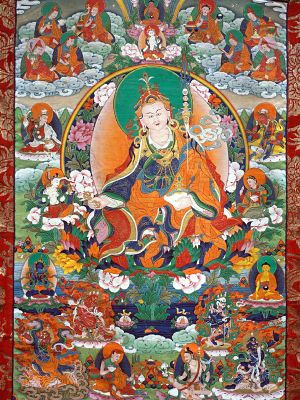 puzzle model Padmasambhava, also known as Guru Rinpoche