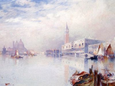 puzzle model Venetian Scene