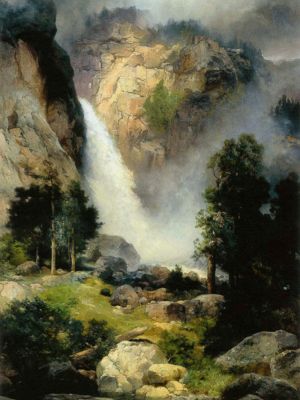 puzzle model Cascade Falls, Yosemite