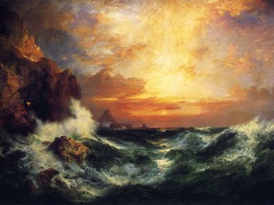puzzle model Sunset at Sea