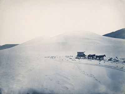 puzzle model Desert Sand Hills near Sink of Carson, Nevada