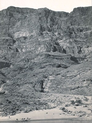 puzzle model Wall in the Grand Canyon, Colorado River