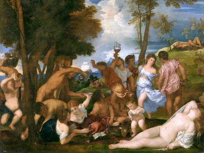 puzzle model La Bacchanale des Andriens