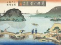 thumbnail Retour des bateaux à Kanazawa, vue de Nojima depuis le pont de Seto
