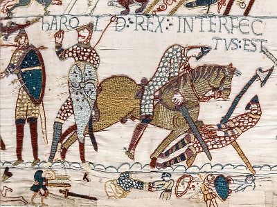 puzzle model Harold Death (Bayeux Tapestry)