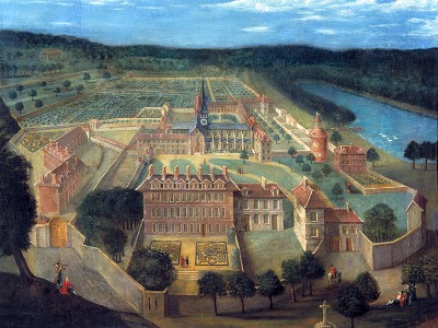 puzzle model View on the Monastery Port Royal des Champs