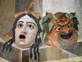 thumbnail Masques de théâtre (mosaïque romaine)