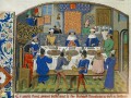 thumbnail The Dukes of York and Gloucester dine with King Richard II (miniature)
