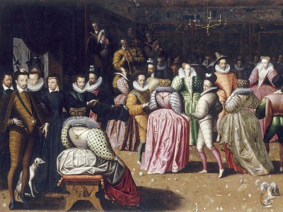 puzzle model Ball at the Court of Henry III of France