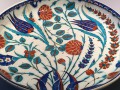 thumbnail Plate with tulips swaying in the wind (ceramics)