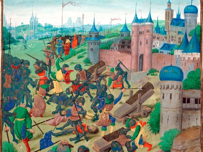 puzzle model Battle of Nicopolis in Bulgaria, 1396 (miniature)