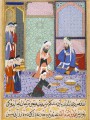 thumbnail Scene of Feasting from " Life of the Prophet" (miniature)