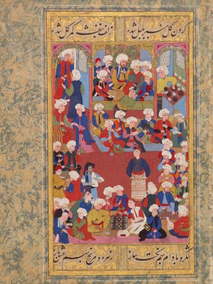 puzzle model Dans un café (miniature ottomane)