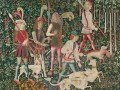 thumbnail The Hunt of the Unicorn 1. The Hunters Enter the Woods (tapestry)