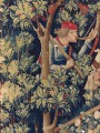 thumbnail La Chasse à la licorne 5a. La licorne se rend à une jeune fille(tapisserie)
