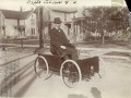 thumbnail Henry Ford with his First Automobile, the Quadricycle, in Detroit