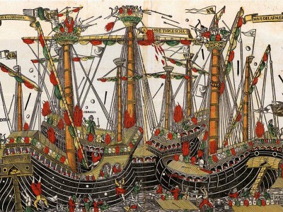 puzzle model Battle of Zonchio (Venetian-Ottoman War)