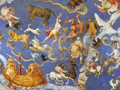 puzzle model Fresco of the constellations of the Farnese Palace (Caprarola)