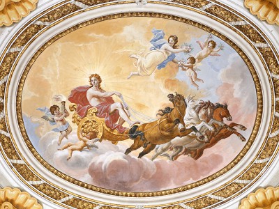 puzzle model Apollo, the Sun God, on his Chariot
